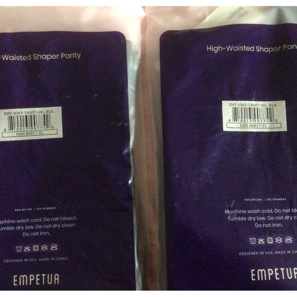 Shapermint “Empetua” high waisted shaper panty 4x